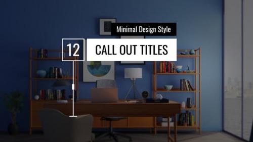 Videohive - Minimal Call Out Titles