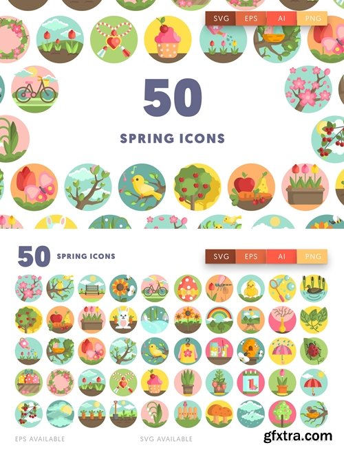 Spring Icons