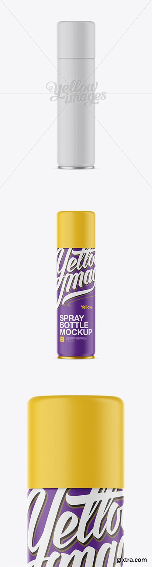 Matte Spray Bottle Mockup 14829