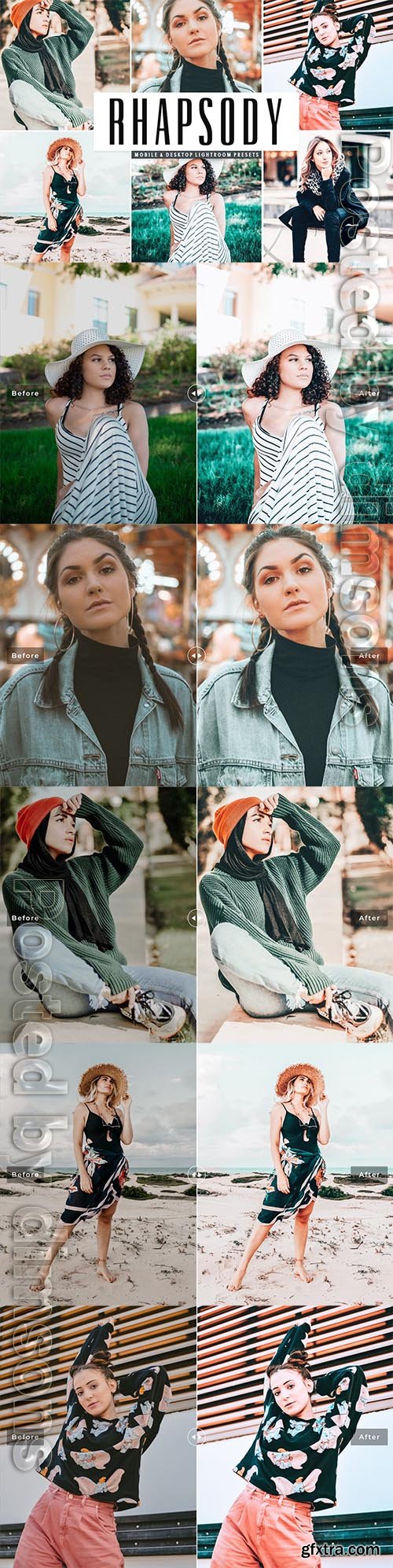 Rhapsody Mobile & Desktop Lightroom Presets