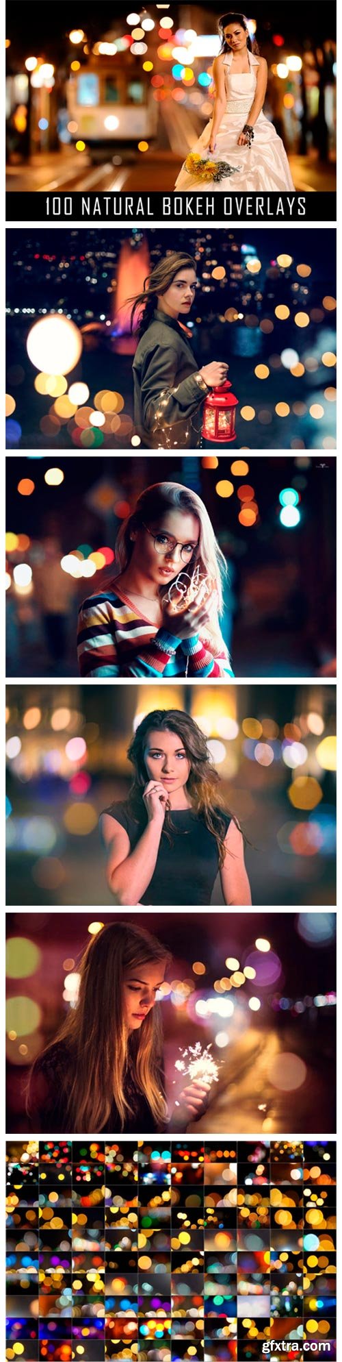 100 Natural Light Bokeh Photo Overlays 3012161