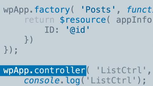 Lynda - WordPress: Building Apps with Angular - 679642