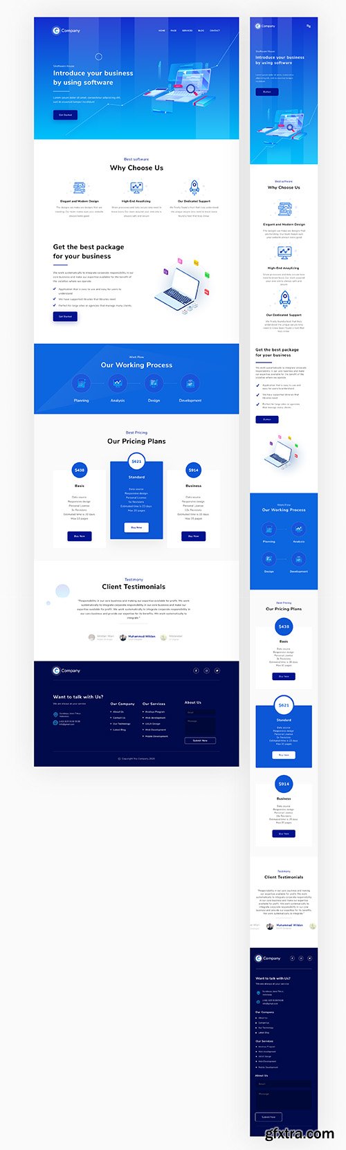 F A A F - Landing Page