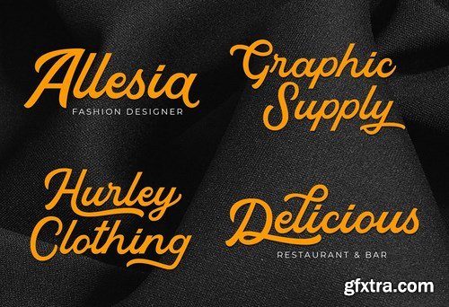 Hey Monday Stylish Script Typeface