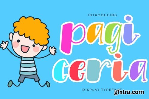 Pagi Ceria Extraordinary Display Font