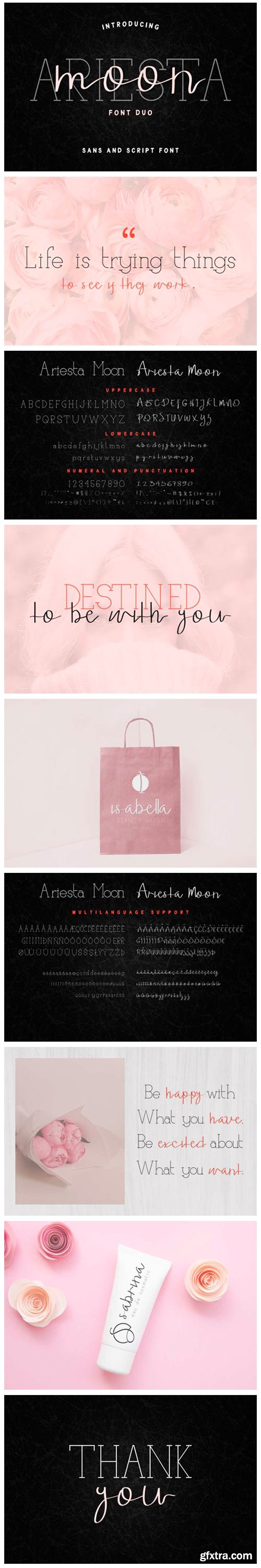 Ariesta Moon Duo Font