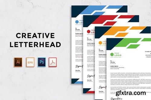 Creative Letterhead - [code YP]