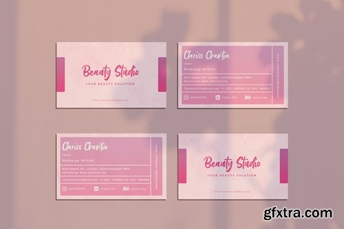 Beauty Studio Business Card