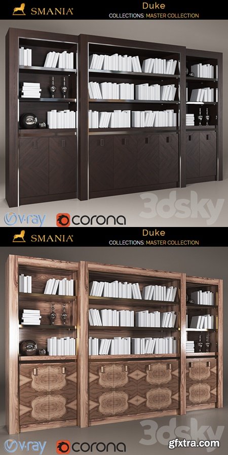 SMANIA DUKE wardrobe 8 doors