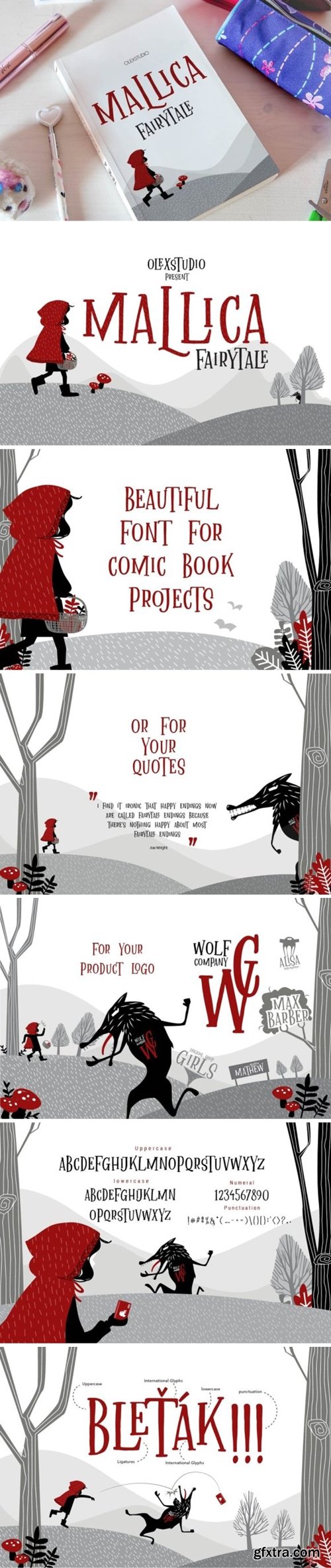 Malica Fairytale Font