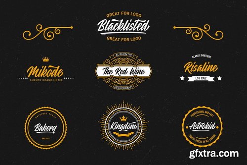 CM - Blacklisted - Vintage Script Font - 4608241