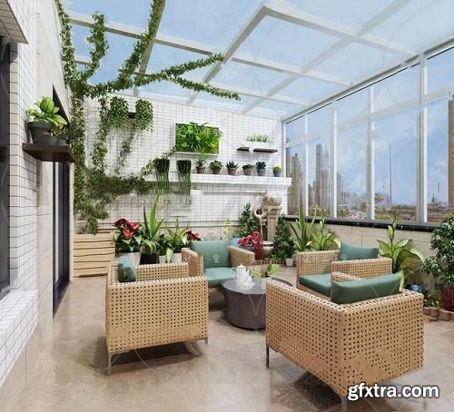 Modern Balcony / Garden 12