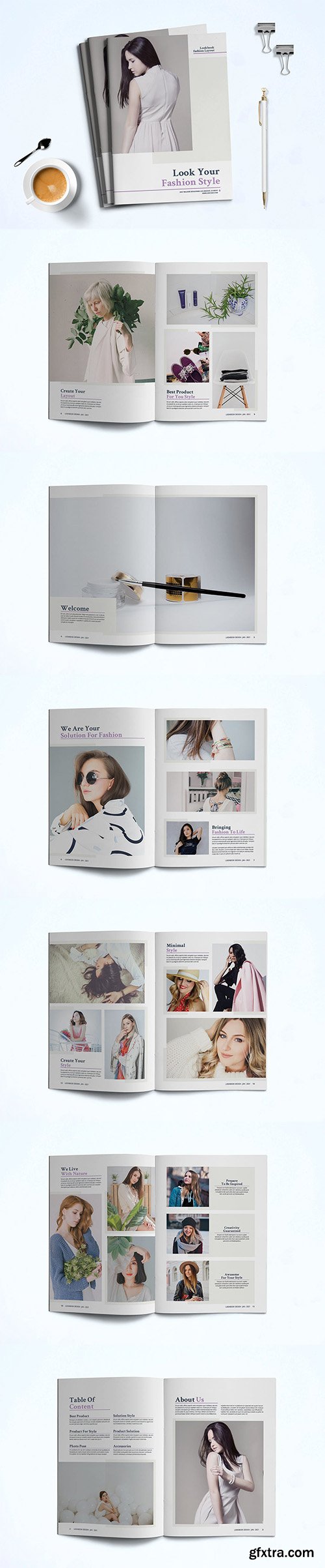 Fashion Lookbook Template