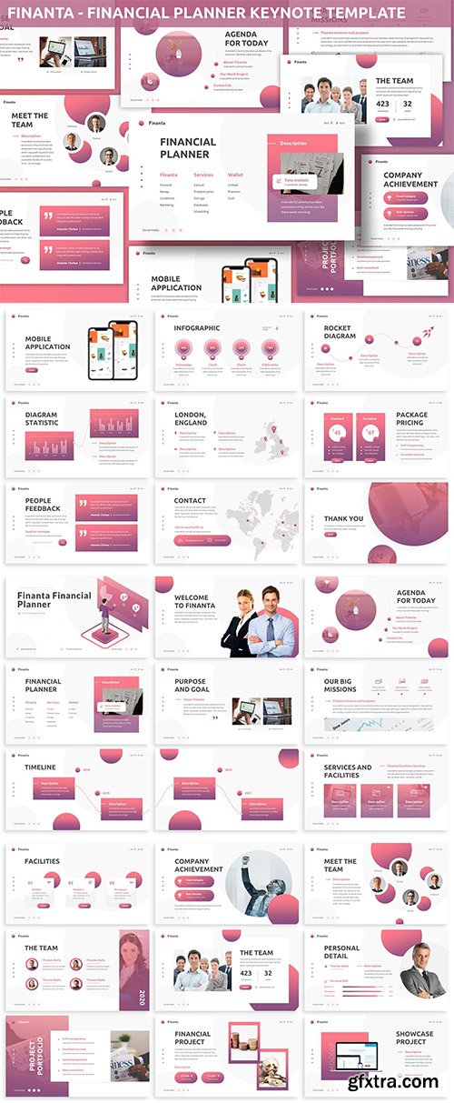 Finanta - Financial Planner Keynote Template