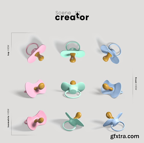 colorful-pacifiers-scene-creator_23-2148426925