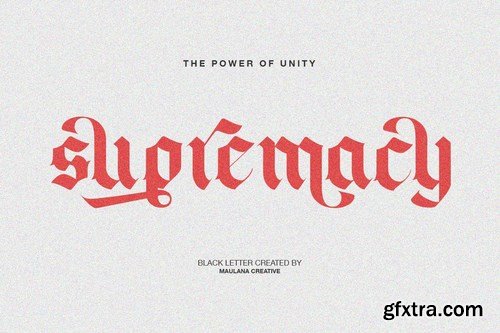 Blackey Blackletter Font