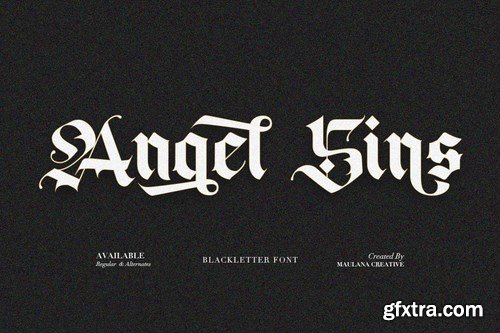 Blackey Blackletter Font