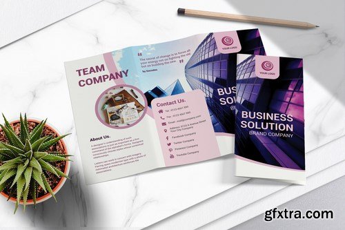 Business Tri Fold Brochure Vol.05