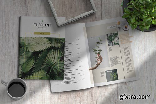 Theplant Magazine Template