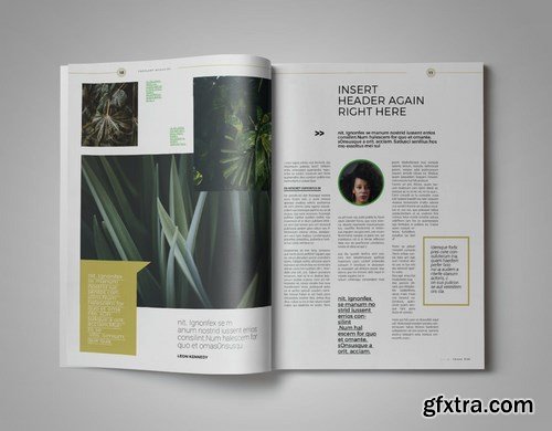 Theplant Magazine Template