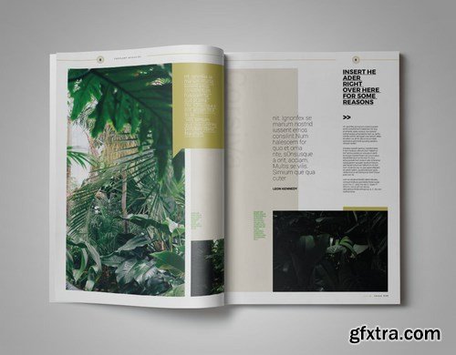 Theplant Magazine Template