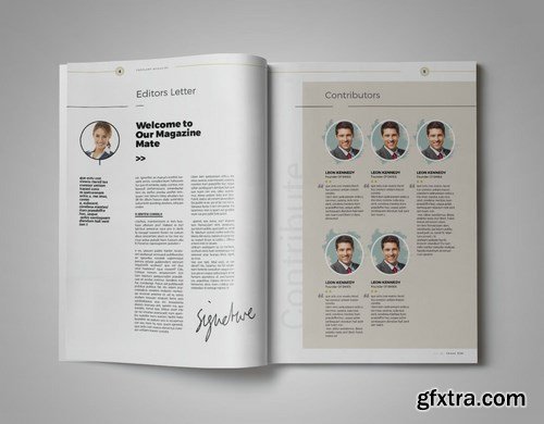 Theplant Magazine Template