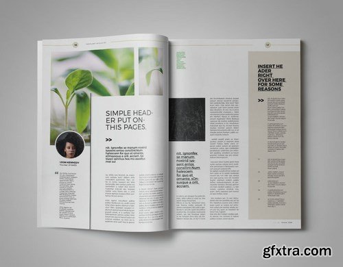 Theplant Magazine Template