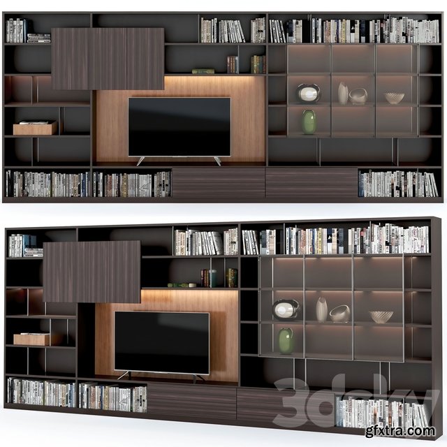 1plus1tv zone. Molteni 505 up System. ТВ стенка из модульной системы лофт. Poliform_Wall_System_6. Molteni под TV.