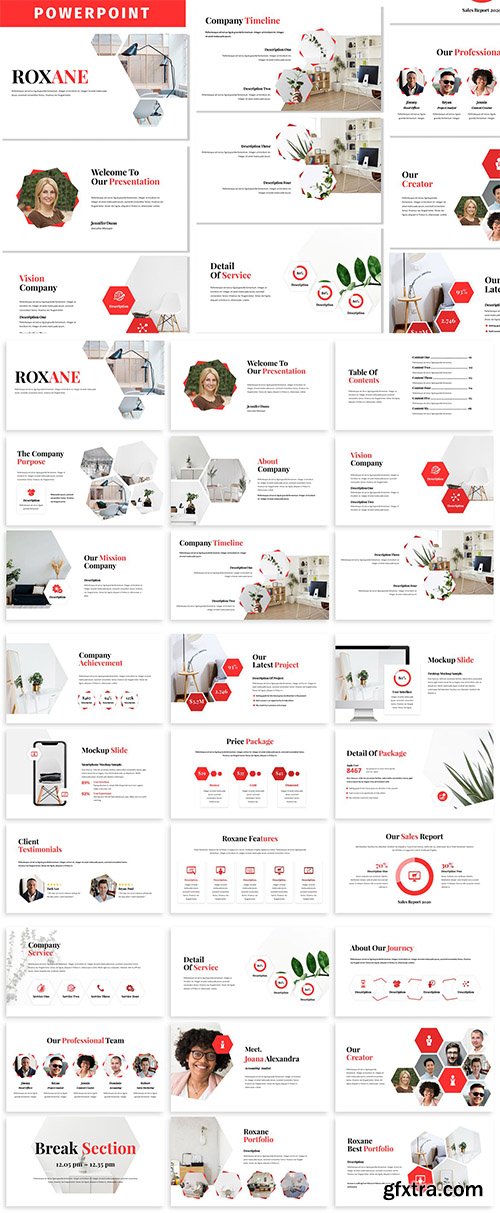 Roxane - Business Powerpoint Template