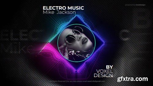 Videohive DJ Artist Music Visualizer 25811995