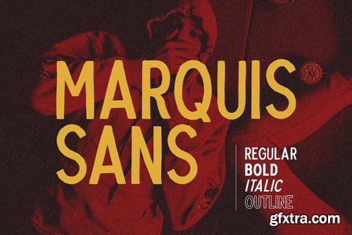 Marquis Sans - Hand Lettering Font