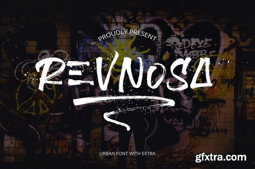 Revnosa Urban Brush Font