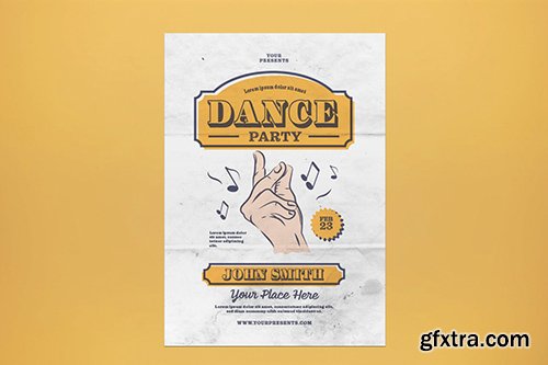 Dance Party Flyer