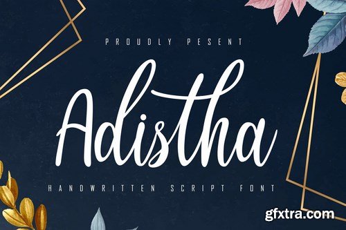 Adistha Handwritten Script