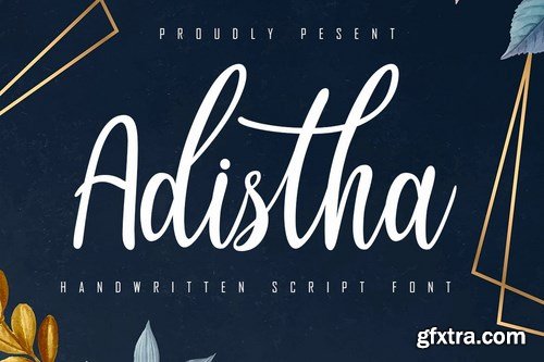 Adistha Handwritten Script