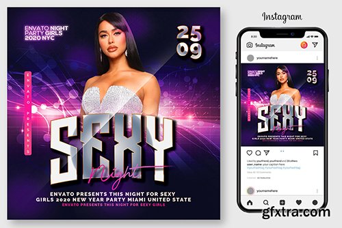 Sexy Night Flyer Template