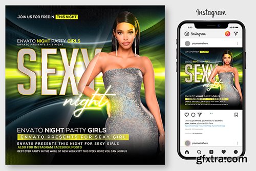 Night Club Flyer Template 2