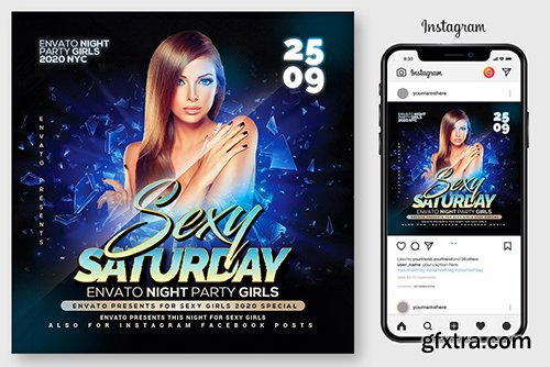 Night Club Flyer Template 2