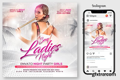 Sexy Night Flyer Template 2