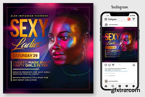 Sexy Night Flyer Template 2