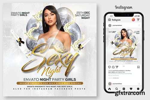 Night Club Flyer Template 3