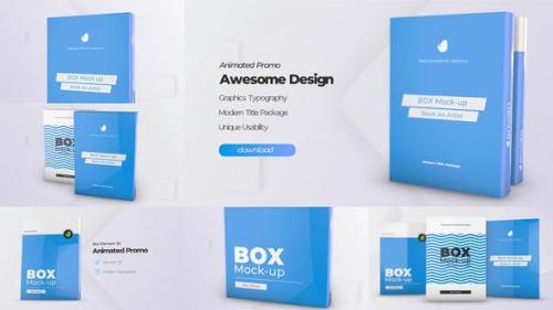 Videohive - Box Product Pack Mockup - Box Software Mock-up Cover Template