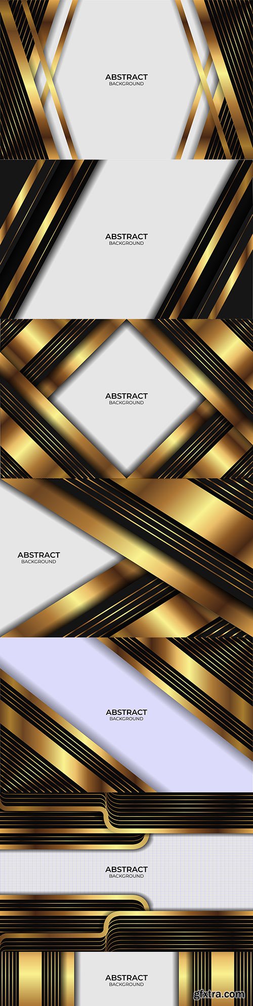 Luxury gold and black design background
