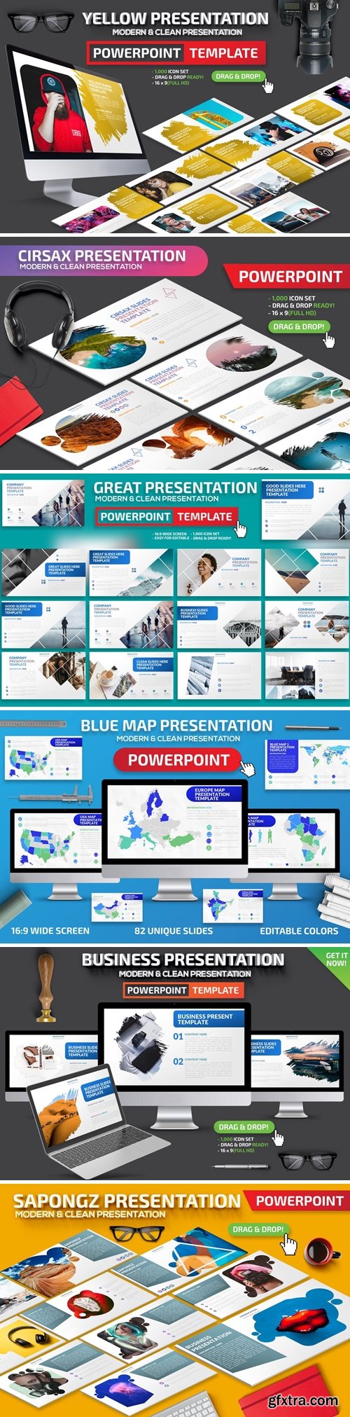 Creative Powerpoint and Keynote Bundle