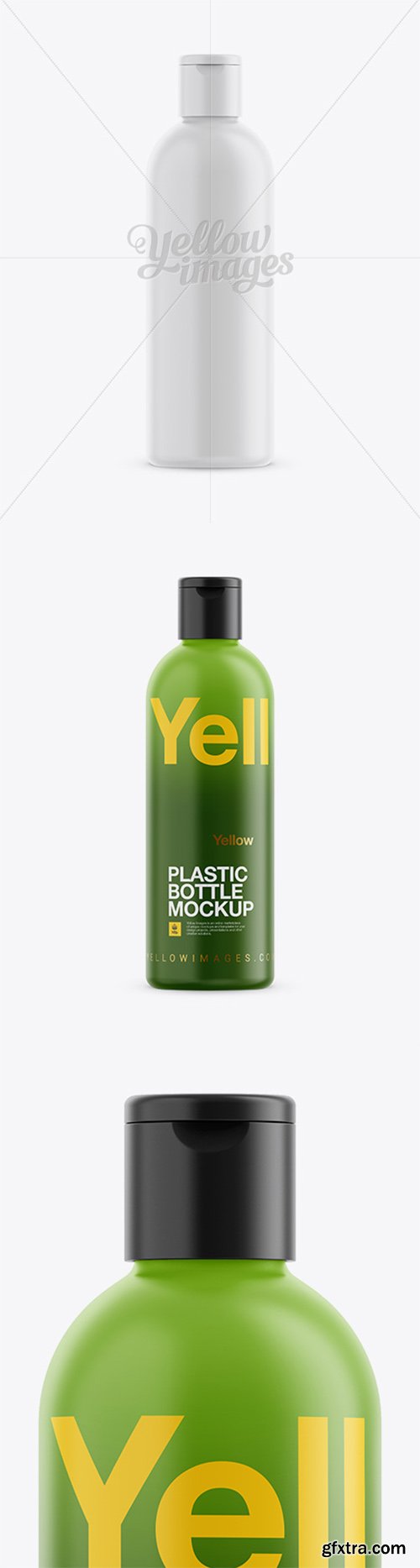 Matte Plastic Bottle Mockup 17868