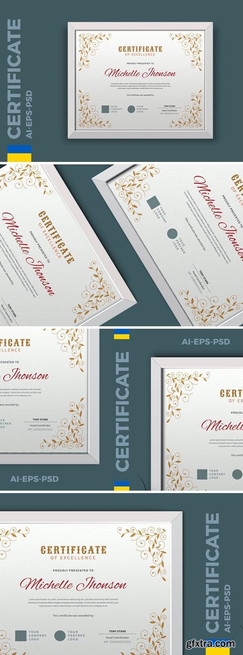 Classic Vintage Certificate / Diploma Template