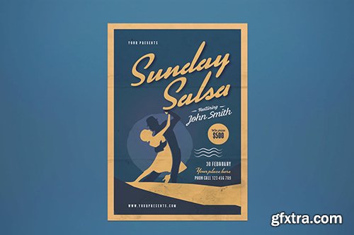 Sunday Salsa Flyer