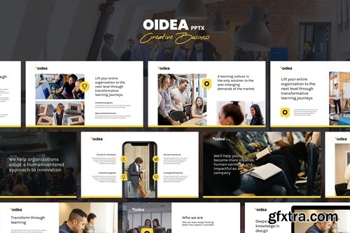 OIDEA - Creative Studio Powerpoint, Keynote and Google Slides Templates