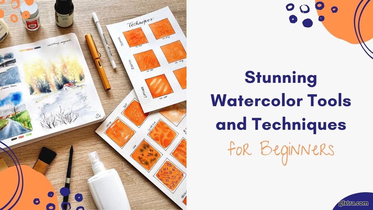 Stunning Watercolor Tools and Techniques for Beginners » GFxtra