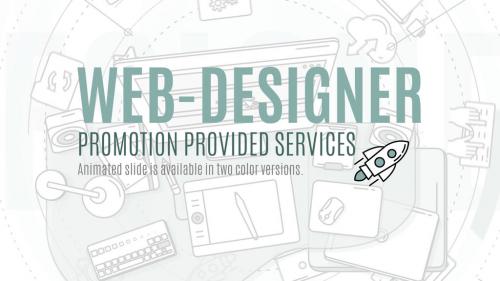 Web Designer Promo - 12983173